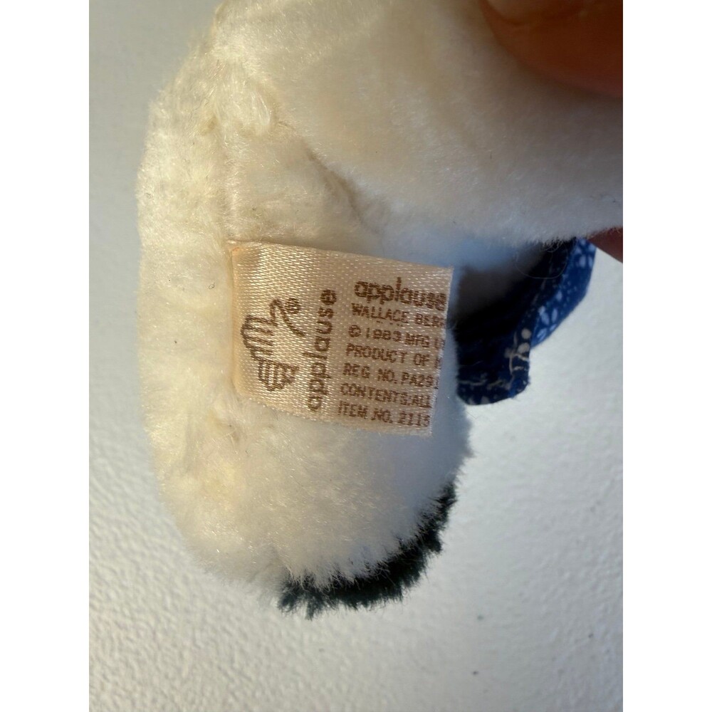 Bandy Lion Wallace Berrie Applause Vintage Plush 5” 1983 Original Tag Korea Rare - Picture 6 of 9
